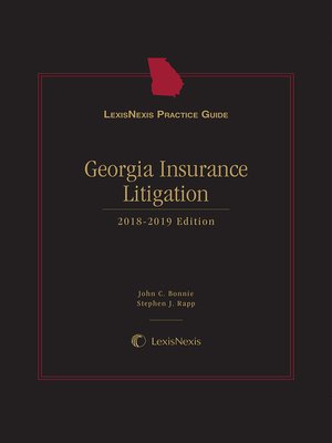 cover image of LexisNexis Practice Guide: Georgia Insurance Litigation